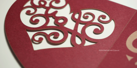 Cut-out card made Pergraphica® Colours 