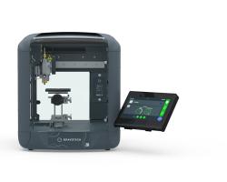 Máquina de grabado compacta Gravotech M20 X con pantalla táctil